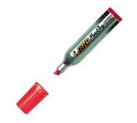 BIC 11404 Marqueur Onyx Marker 1481 Pointe Biseautée Tracé 4-7mm Indélébile Tous Supports Corps Métal Assorties