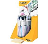 BIC 20X 4 COULEURS SHINE STYLO BILLE