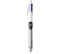 BIC 4 couleurs Multifonction 3+1HB Stylo bille rétractable pointe moyenne 1 mm + porte-mine