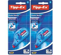 BIC 820790 Ruban correcteur TIPP Ex Pocket Mouse (Import Allemagne) (Lot de 2)
