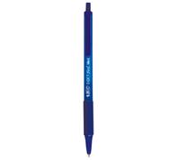 BIC 8373982 Soft Feel clic Grip Stylo à bille rétractable Bleu 0,4 mm