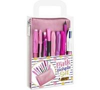 BIC - Kit d'écriture Pink & Purple Party Set - rose et violet - avec trousse