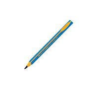BIC Crayon graphite d'apprentissage corps triangulaire mine ultra-solide HB 4 mm Bleu