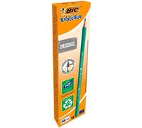 BIC Crayon à papier Ecolution HB - Boîte de 12