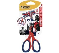 BIC Comfort Ciseaux Enfants 16 cm - Décors Assortis, Blister de 1