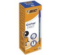BIC Stylos-bille Cristal Exact – 20 unités