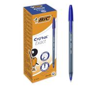 BIC Stylos-bille Cristal Exact – 20 unités