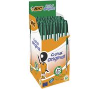 Stylo bille Bic Cristal - vert