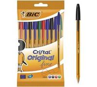 Bic Cristal Pack de 10 Stylos Billes G