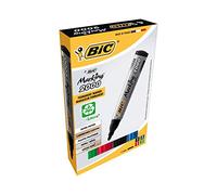 BIC Etui de 4 Marqueurs Permanent MARKING 2000 Pte Ogive Large N/B/R/V