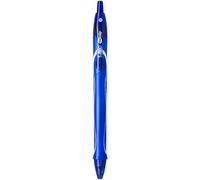 Stylo roller Bic Gelocity Quick Dry pointe 0,7 mm - écriture moyenne - bleu