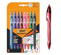 BIC Gel-ocity Quick Dry Stylos-Gel - 8 Couleurs