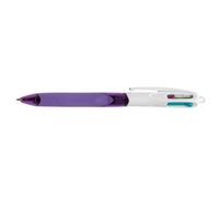 BIC Grip Lot de 12 stylos-bille 4 couleurs