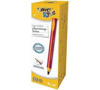 Bic Kids Beginners Graphite Crayons à papier Corps Rose Boîte de 12