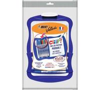 Bic Kit Ardoise Blanche Velleda + 8 Marqueur 1721 & Effacette