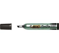 BIC Lot de 12 Marqueurs Permanent MARKING ONYX 1591 MAXI Pte Biseau 2,7 à 6,2 mm Noir