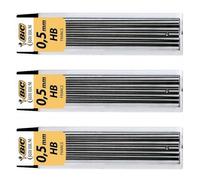BIC Lot de 3 Etuis de 12 Mines CRITERIUM HB 0,5 mm