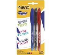 Bic Lot De 3 Rollers Gelocity Illusion Assortis