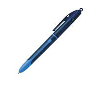 BIC Lot de 4 stylos à encre lisse rétractable avec quatre encres vives assorties pour l'école, le bureau et le codage couleur
