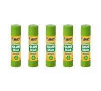 Bic Lot De 5 Bâtons De Colle Stick Ecolution Glue 8g