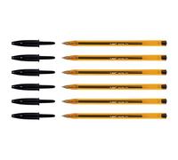 BIC Stylo bille Cristal pointe fine noir