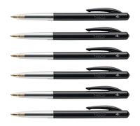 BIC M10 Stylo à bille rétractable Noir