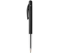 BIC M10 Original Stylo bille rétractable - pointe moyenne 1 mm - Noir
