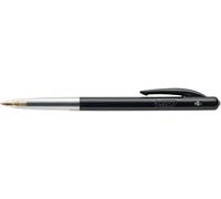 BIC Stylos bille rétractables M10 CLIC – pointe moyenne 1 mm encre noire – lot de 3