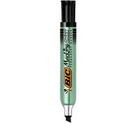 BIC Marking Onyx 1591 - Marqueur permanent double capacité - pointe biseautée trait 2,7 à 6,2 mm - Noir