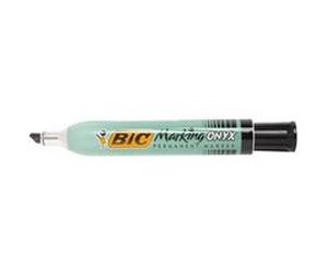 Bic - Marqueur Onyx Geant 1591 Biseaute Noir G