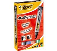 BIC Marqueur permanent 2300 Ecolutions, pointe biseautée, G