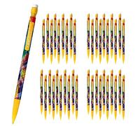 BIC Matic Lot de 40 porte-mines #2 avec gomme, HB, mine de 0,9 mm, corps jaune (emballage OEM, emballage non commercial)
