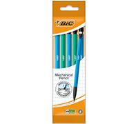 Bic Matic Lot de 5 Porte-mines avec Gomme Pointe HB 0,7 mm