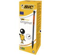 BIC Matic Original Porte-mine pointe moyenne 0,7 mm HB corps noir transparent