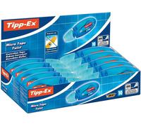 BIC Micro Tape Twist film/bande correcteur 8 m Bleu 10 pièce(s)