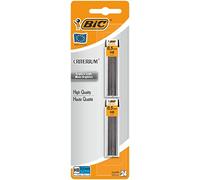 BIC Mines Graphite Fines Avec Etuis Pour Porte-mines - Mines de 0,5 mm HB, Blister de 2 Etuis de 12 Mines
