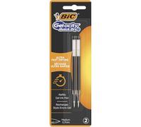 BIC Recharges pour stylo Gelocity Quick Dry noir - Blister de 2