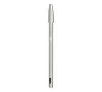 BIC Stylo à bille rechargeable RECHARGEABLE CRISTAL en métal RE-NEW 1 MM NOIR AVEC 2 REFILL CHOISIR CARTOLERIE TITITITIANA