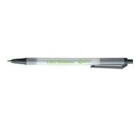 BIC Stylo bille Ecolution Round Stic rétractable - noir