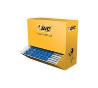 bic stylo à bille rétractable m10 clic, value pack, bleu noir