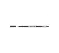 Bic Stylo Feutre Intensity, Baguée Métal, Pointe Ultra Fine 0,4 Mm, Coloris Noir