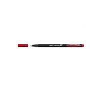 Stylo feutre bic intensity pointe fine corps noir verni couleurs rouge lot 12 unites
