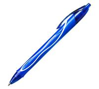 Stylo roller Bic Gelocity Quick Dry pointe 0,7 mm - écriture moyenne - bleu