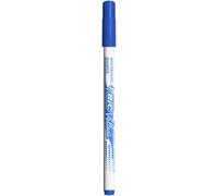 BIC Velleda 1721 Feutre pour Tableau Blanc Effaçable à Sec Pointe Conique Fine - Bleu