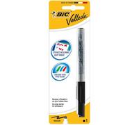 BIC Velleda 1741 Feutre Effaçable à Sec - Noir, Blister de 1