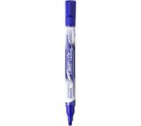 BIC Velleda Feutres pour Tableau Blanc Effaçables à Sec Pointe Conique Large 2,3 mm - Marqueur Encre Liquide Bleue