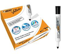 Bic Velleda Marqueur pour tableau blanc Pointe ogive - Bleu (S) 1791 12 pièces (Marqueurs, Pointe ogive, Bleu, Plastique blanc, Rond, 4 mm)