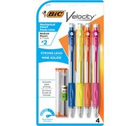 BIC Velocity MV7P41-Blk Porte-mines 0,7 mm 4 carats Noir
