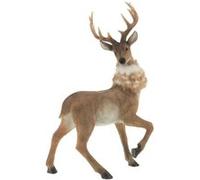 Biche fourrure marche 35 cm - Amadeus - Marron - Résine Marron G