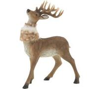 Biche fourrure pose 35 cm - Amadeus - Marron - Résine Marron G